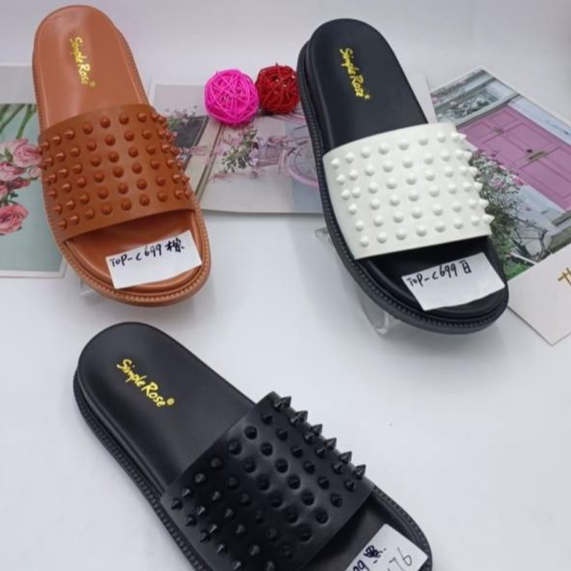 New6 (1) Slide Comfort Ladies Luxury Slippers - Image 1